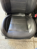 2018-2023 Ford Mustang GT Black Leather Coupe Front & Rear Seats