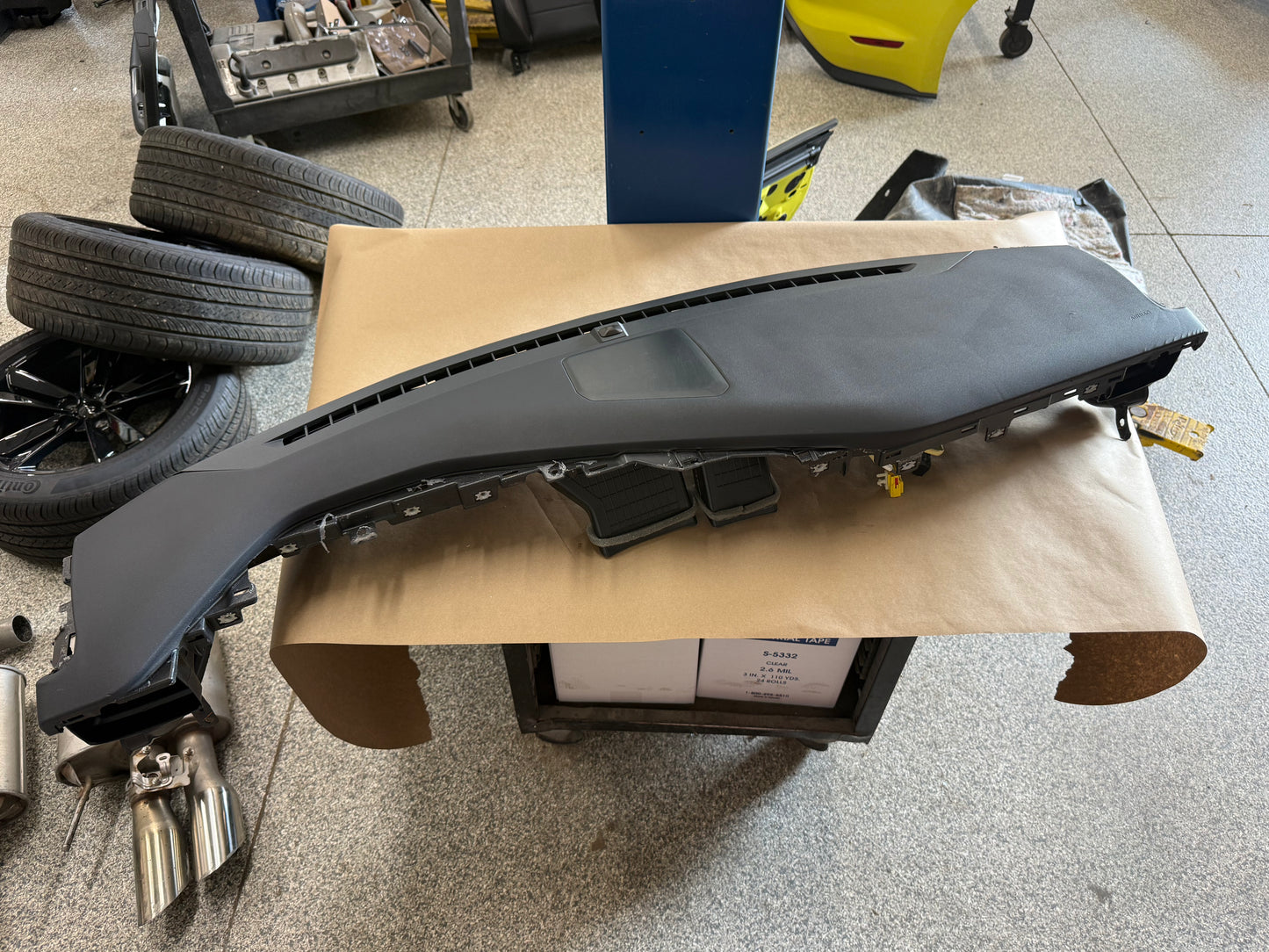 2024-2026 Ford Mustang S650 Dash Pad Board