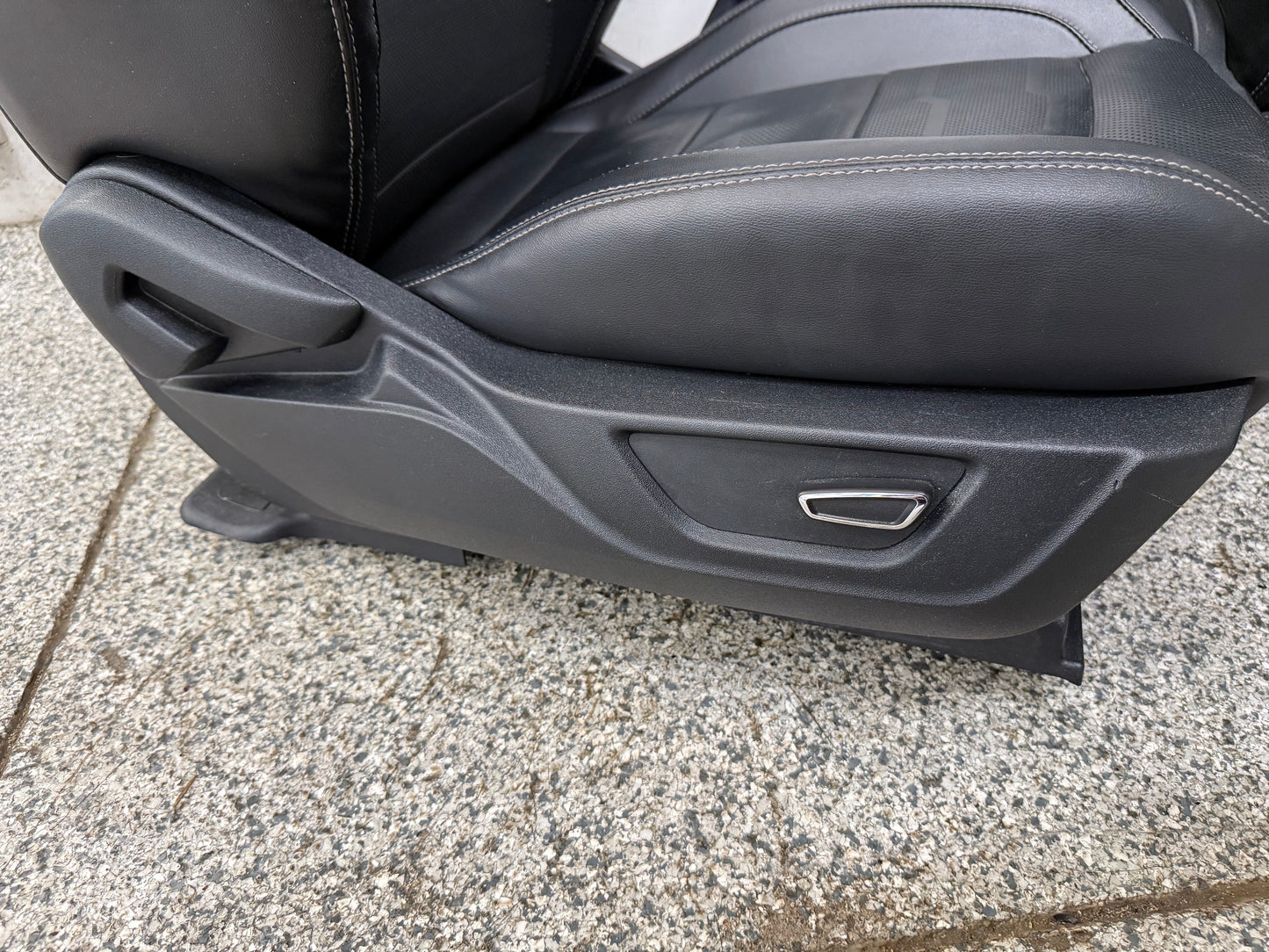 2018-2023 Ford Mustang GT Black Leather Convertible Front & Rear Seats