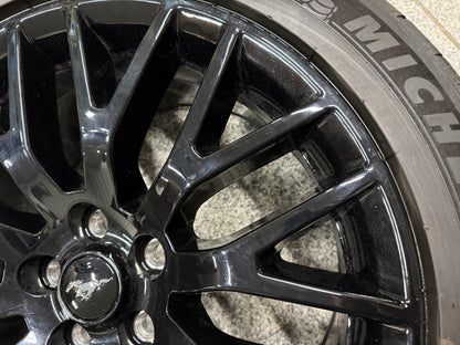 2015-2023 Mustang GT 5.0 19x9.5" Wheel Rim PP1 Rear 275/40/19 Michelin