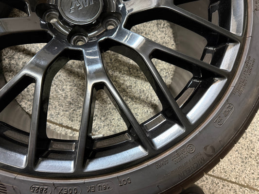 2015-2023 Ford Mustang GT 20x10" Wheel Rim PP1 305/30/20 Michelin AM Replica