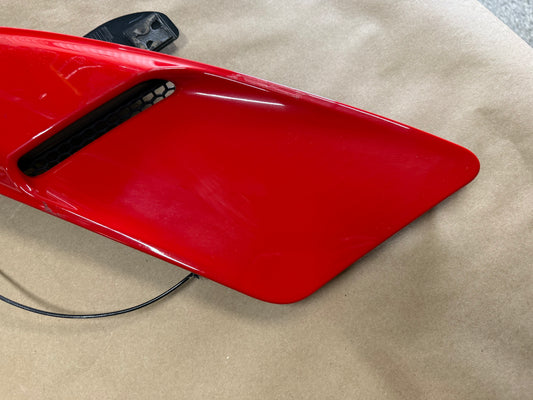 2015-2017 Ford Mustang GT Hood Insert Vents RH LH Pair "Race Red"