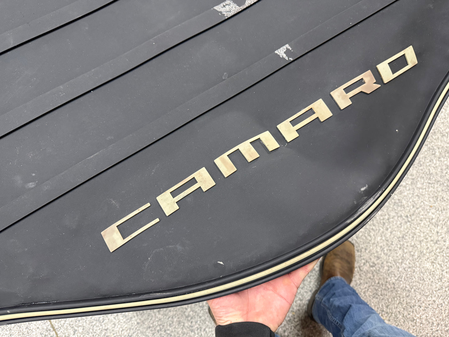 2010-2015 Chevrolet Camaro SS Rubber Trunk Mat - OEM