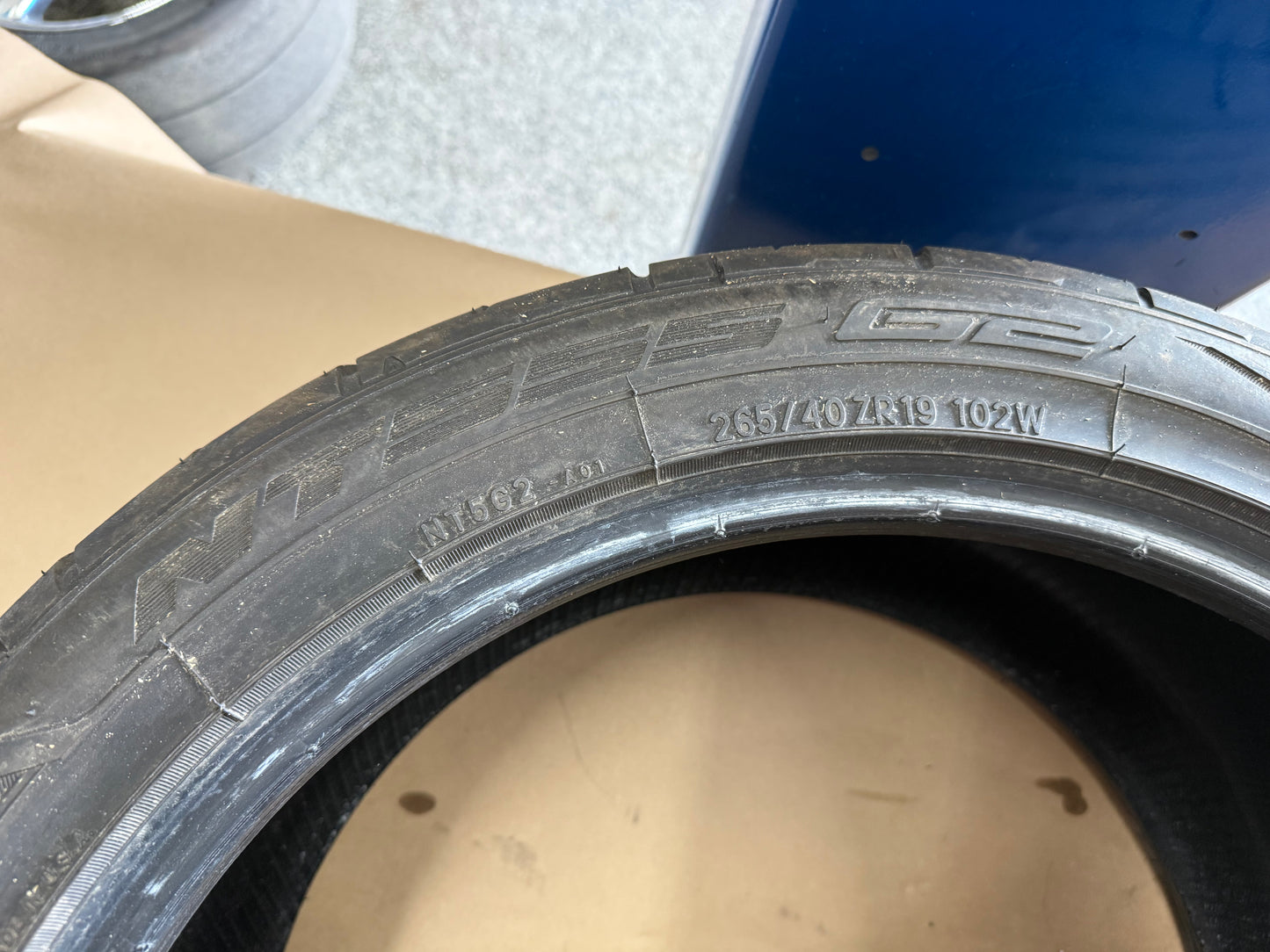 Nitto NT555 G2 265/40/19 Tire