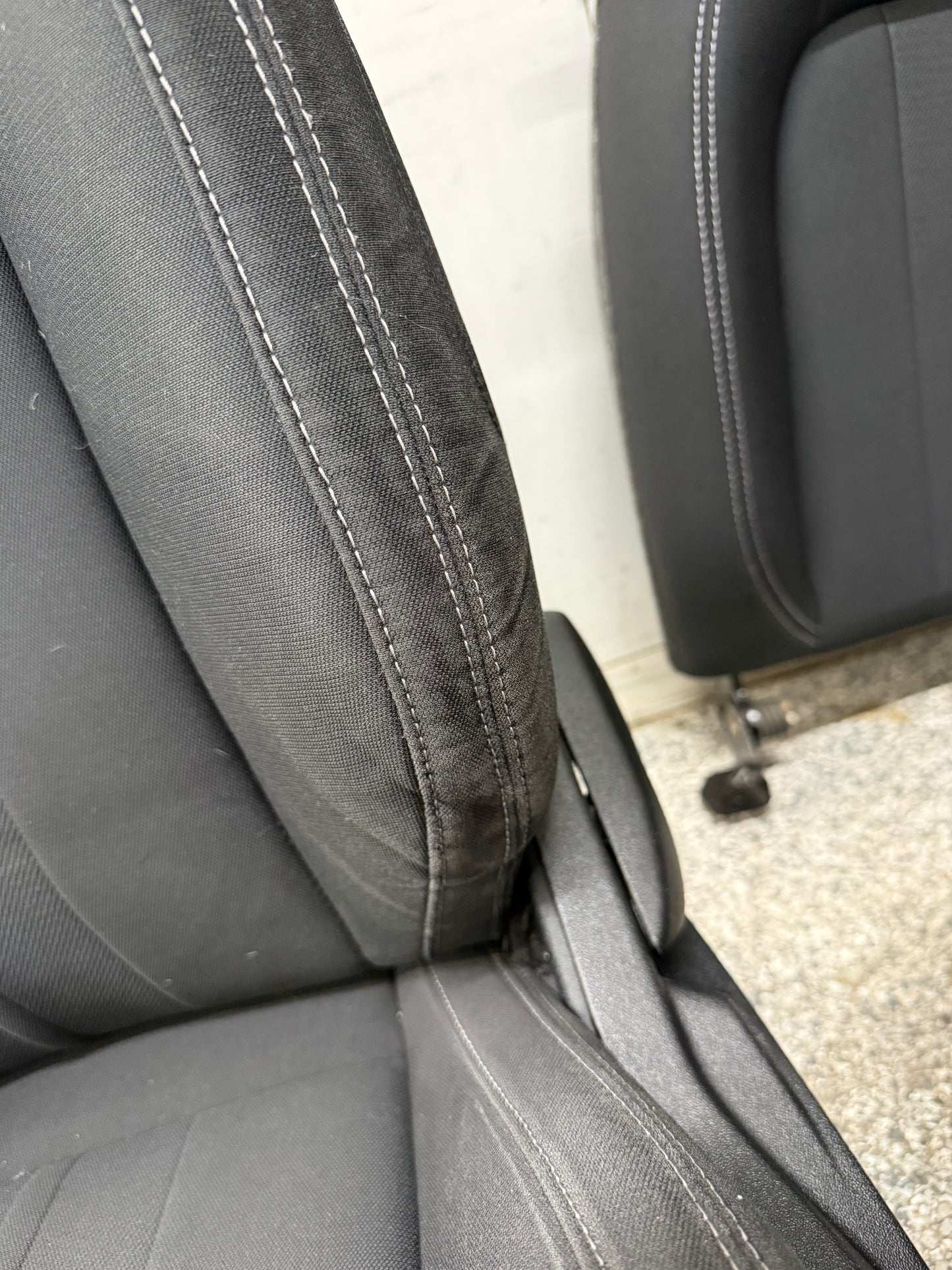 2018-2023 Ford Mustang GT Black Cloth Seats Coupe Front Rear Power Seats