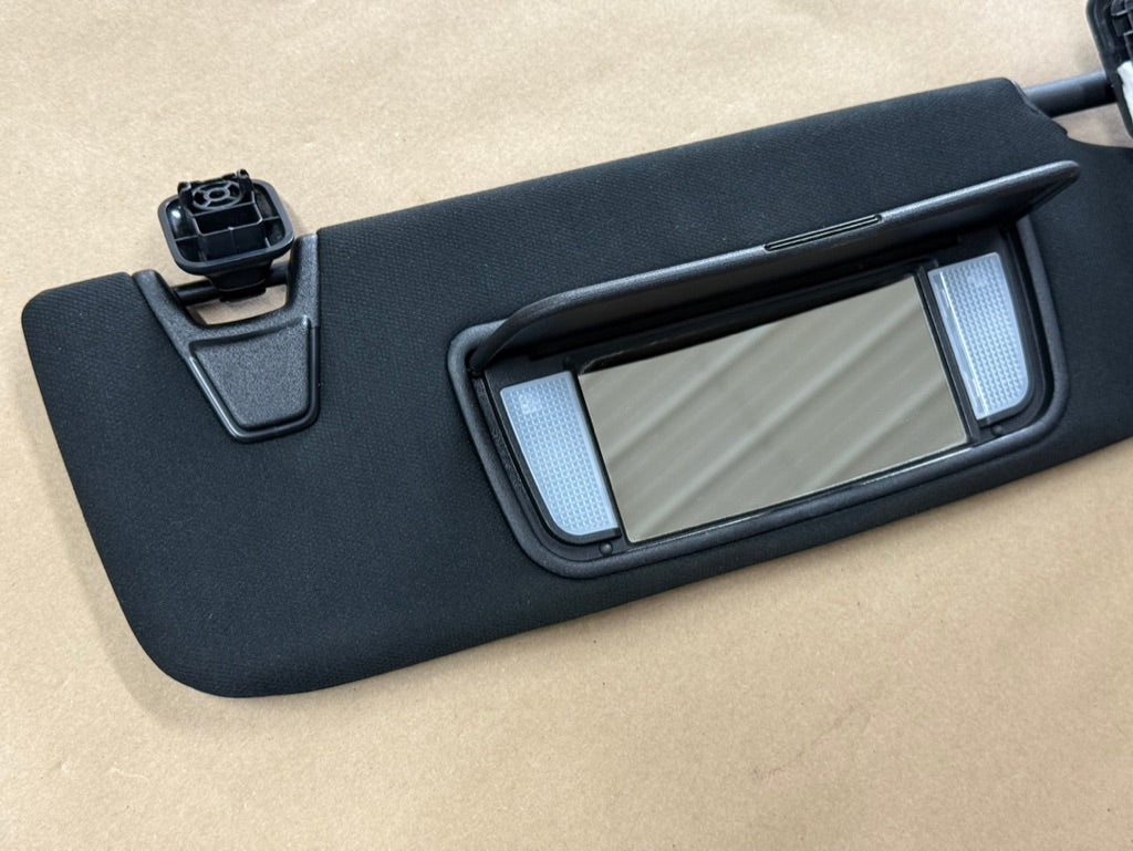 2015-2023 Ford Mustang Convertible Sun Visors Pair "Home Link"