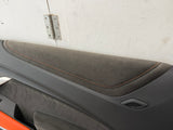 2016-2024 Chevrolet Camaro SS Coupe RH LH Pair Door Panels Black/Orange Leather