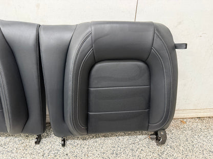 2024-2026 Ford Mustang GT Black Leather Front Rear Seats Heated/Cooled