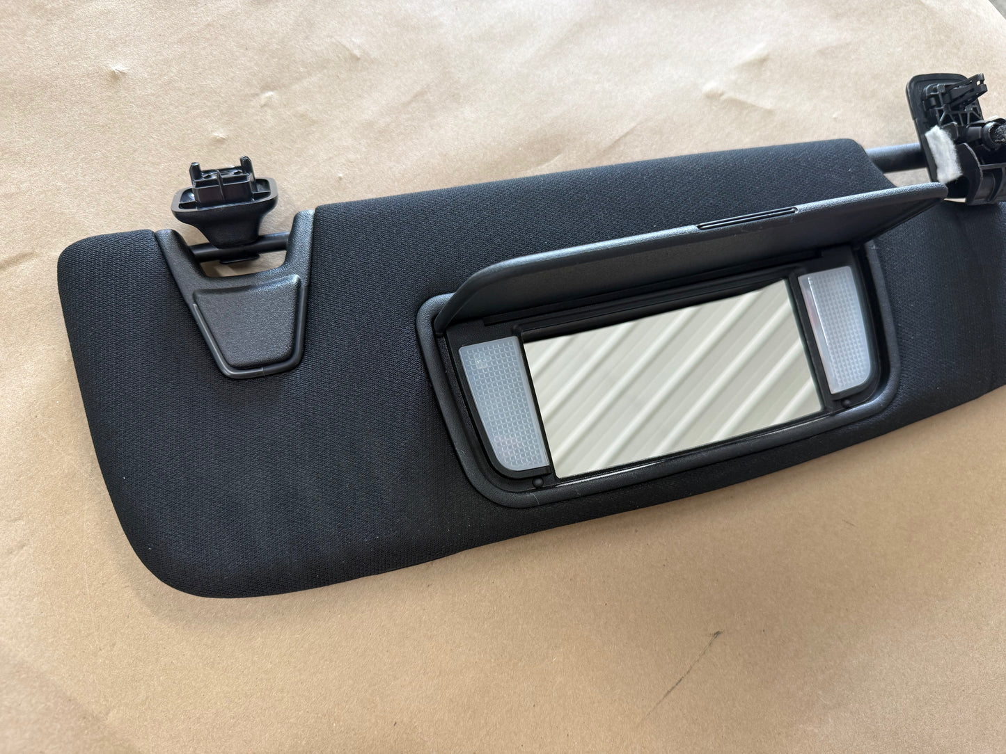 2015-2023 Ford Mustang Convertible Sun Visors Pair "Home Link"