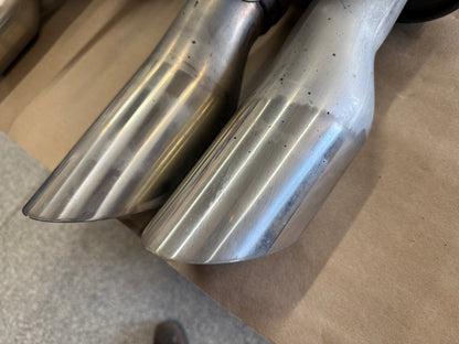 2018-2023 Ford Mustang GT Active Exhaust Quad Tip Mufflers