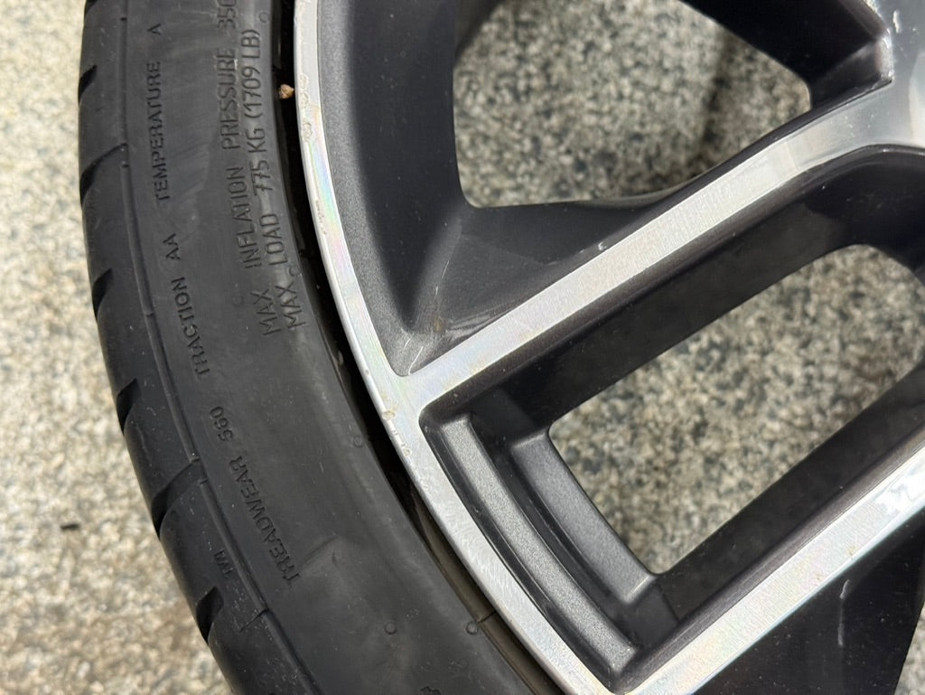2015-2023 Ford Mustang GT Wheel Rim 20x9" Continental Extreme Contact 265/35/20