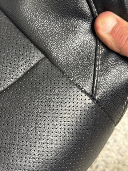2015-2017 Ford Mustang GT Leather Front Rear Seats Black Heated/Cooled