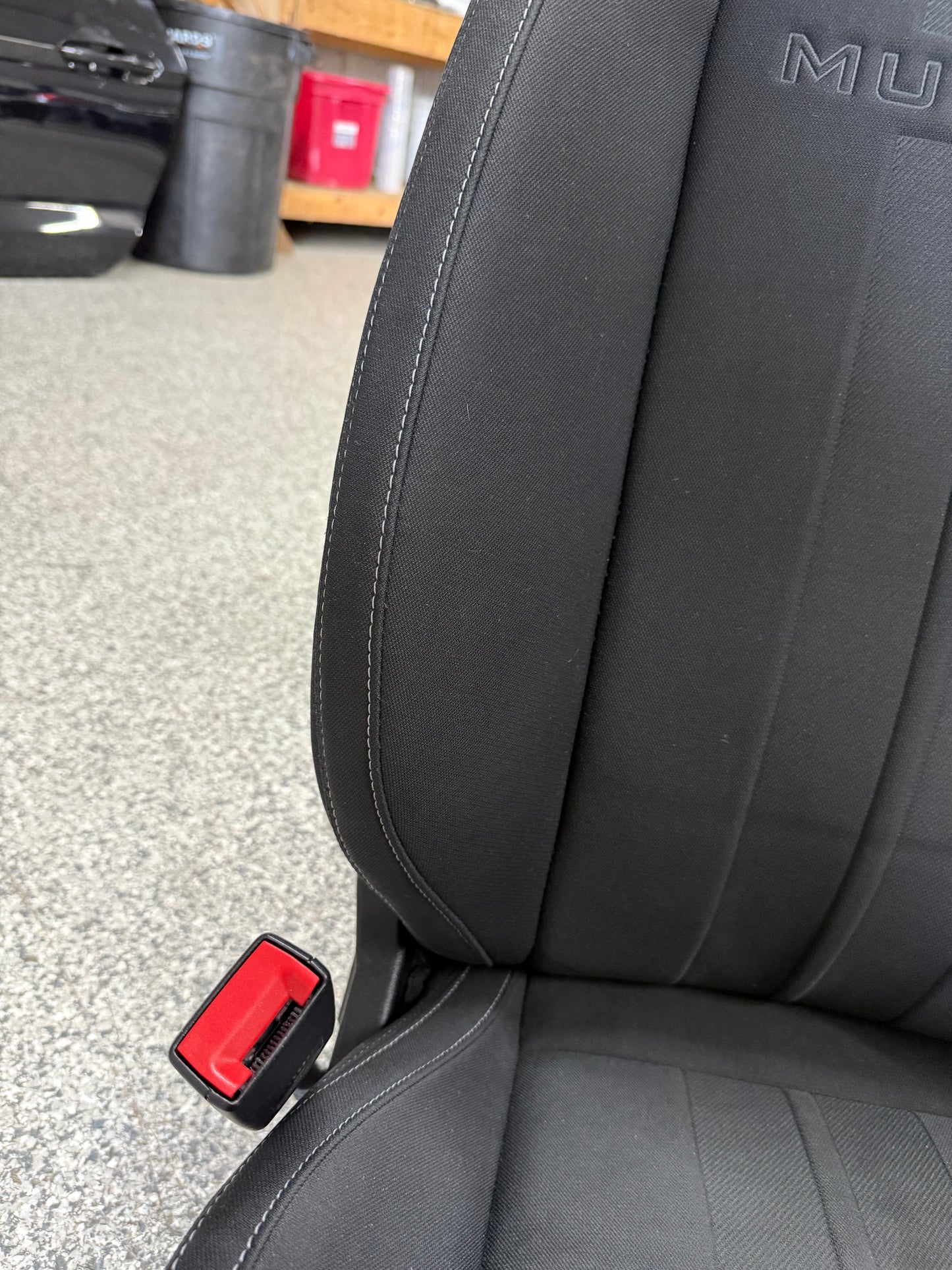 2018-2023 Ford Mustang GT Black Cloth Seats Coupe Front Rear Power Seats