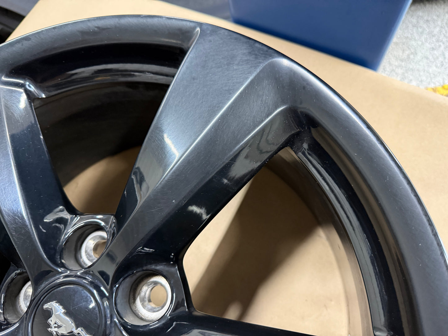 2015-2023 Ford Mustang GT Black Wheel Rim 19x8.5"