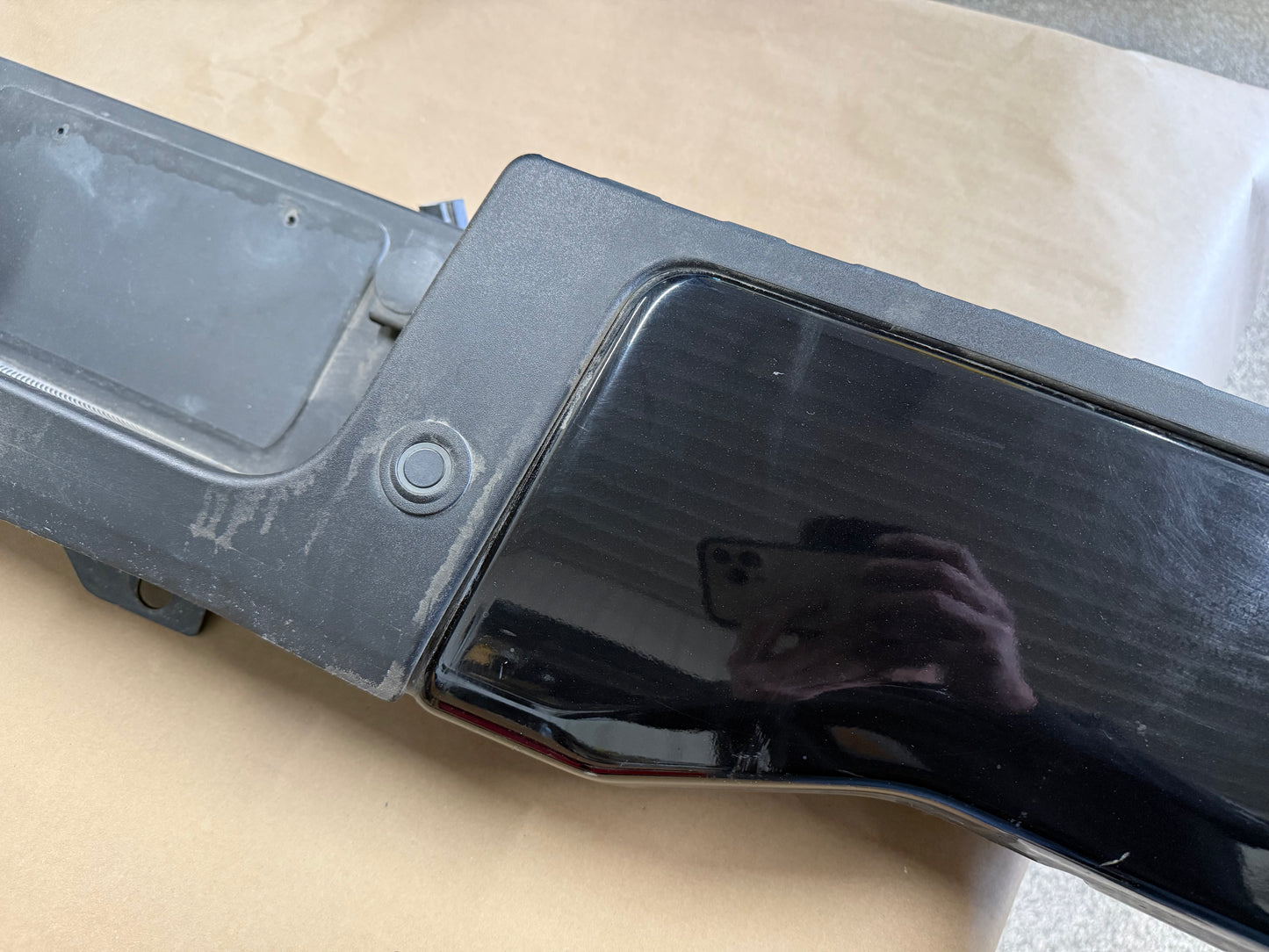 2023-2026 Ford F-250 F-350 Painted Rear Bumper Complete W/Sensors "UM"