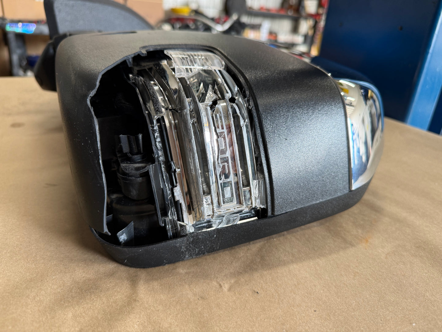 2023-2026 Ford F-250 F-350 LH Driver Side Mirror "PC3B-17683-BELSMAS"
