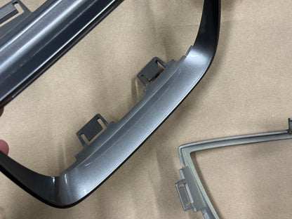 2010-2013 Chevrolet Camaro SS Silver Tail Light Trim Bezels 4pc. Set