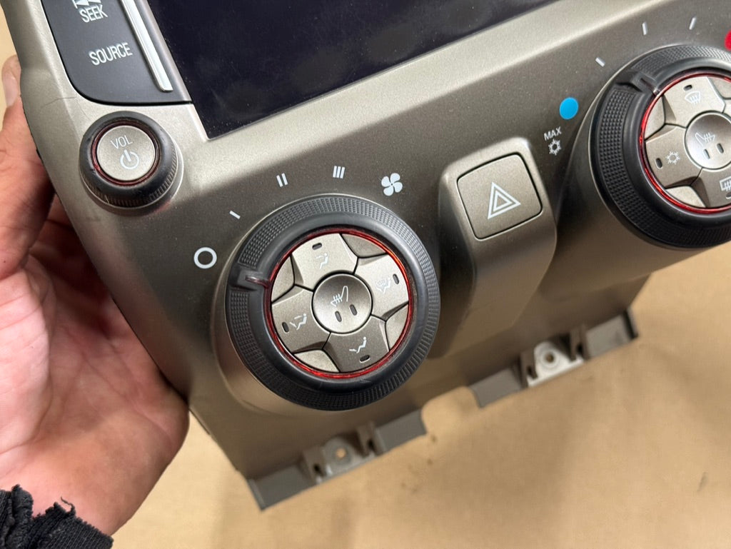 2013 Chevrolet Camaro SS MyLink Premium Radio Face Plate GM