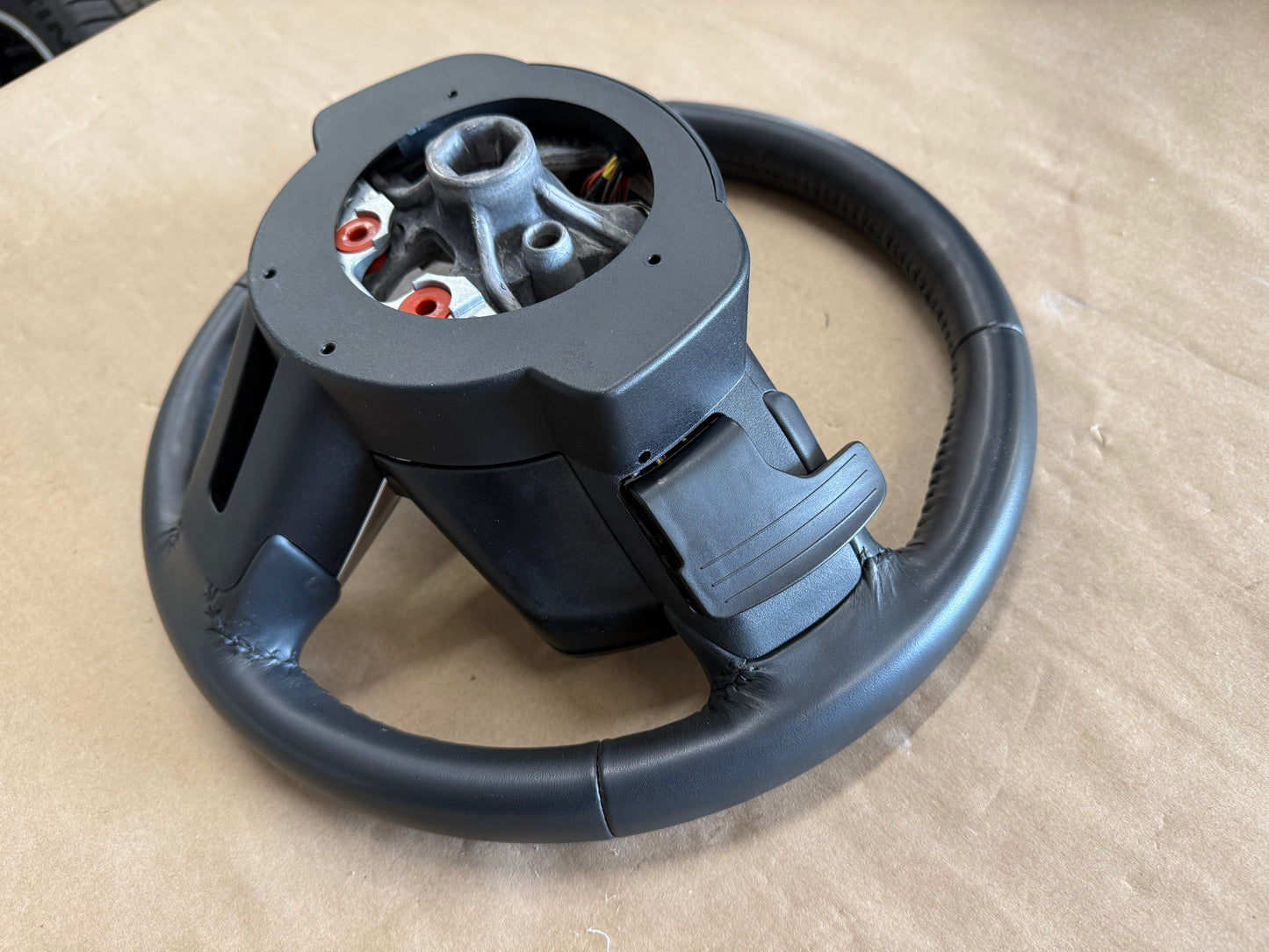 2018-2023 Ford Mustang Leather Steering Wheel Automatic Paddle Shifters