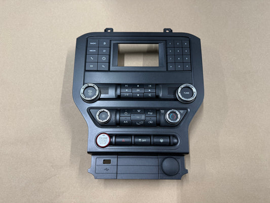 2018-2023 Ford Mustang GT Face Plate Radio Trim Piece
