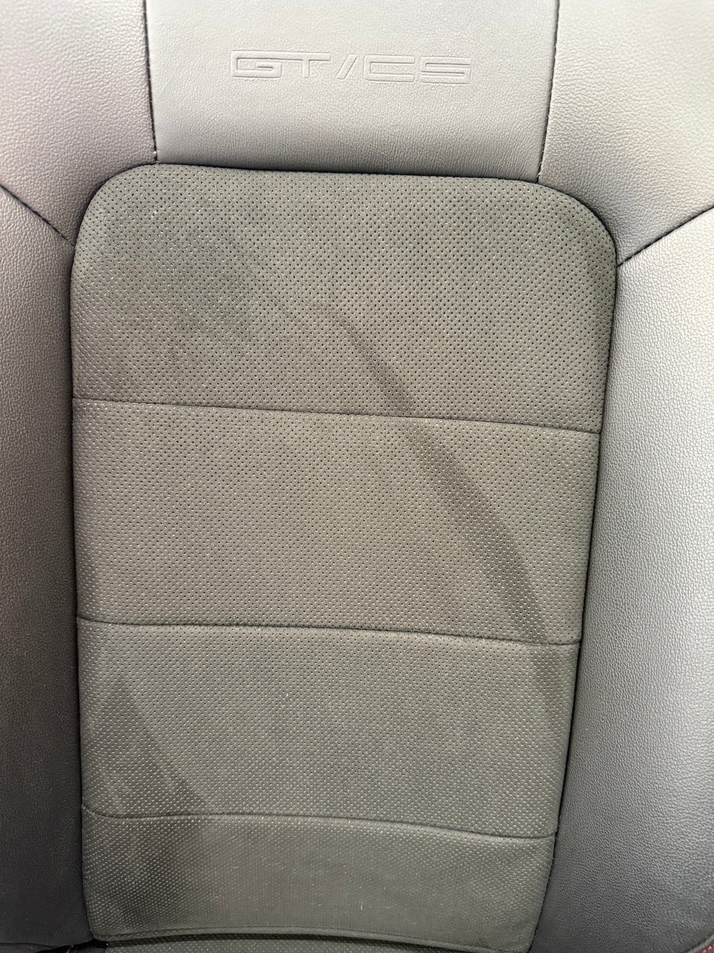2018-2023 Ford Mustang GT California Special Front Rear Seats Black Red Stitch