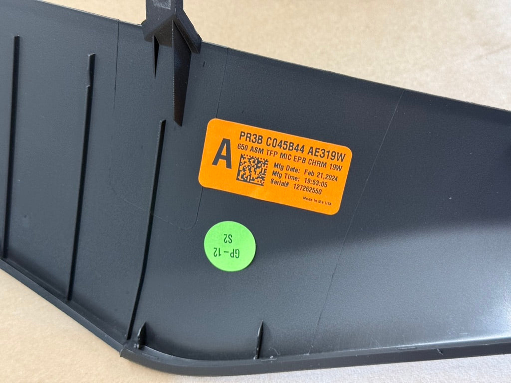 2024-2026 Ford Mustang Center Console Top Plastic