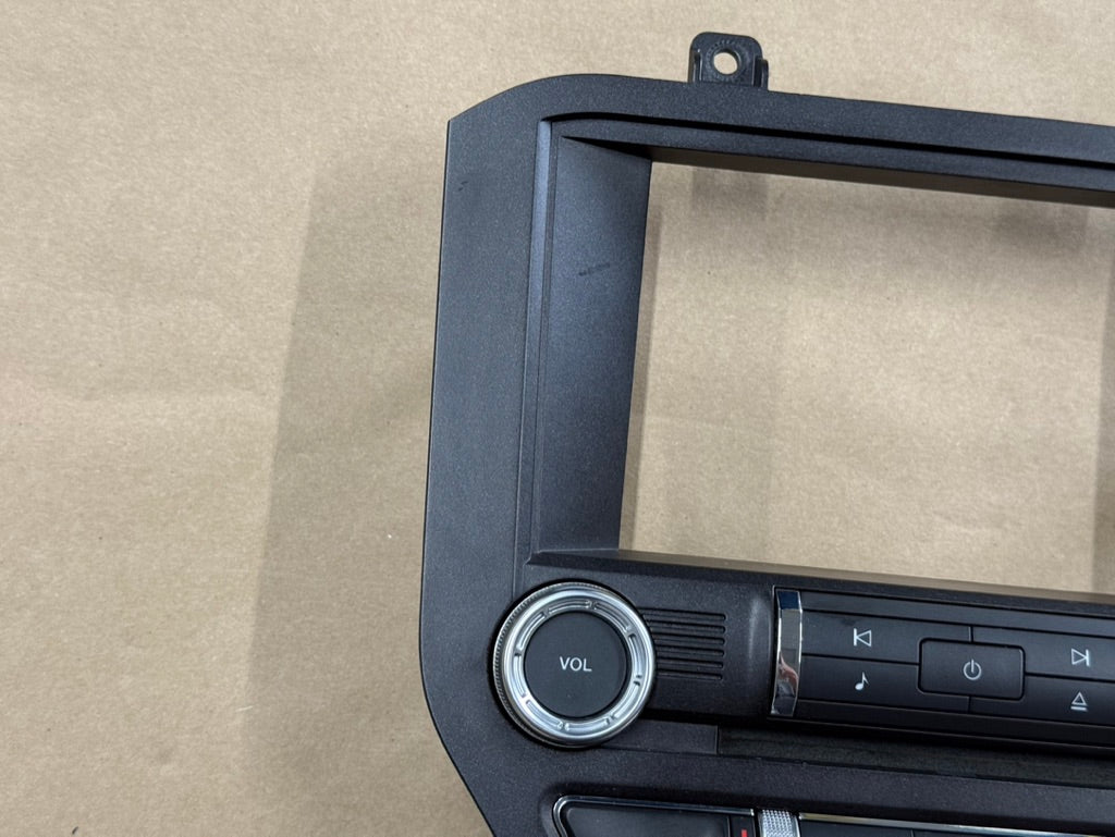 2015-2017 Ford Mustang GT Face Plate Premium Radio 8 inch Trim Piece