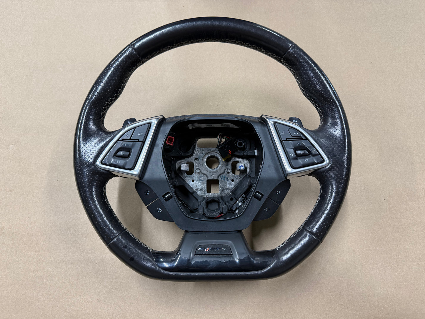 2017 Chevrolet Camaro SS LT1 Steering Wheel Black "Manual"