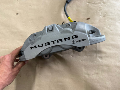 2024-2026 Ford Mustang GT Front 4 Piston BREMBO Brake Calipers Rotors 7k mi