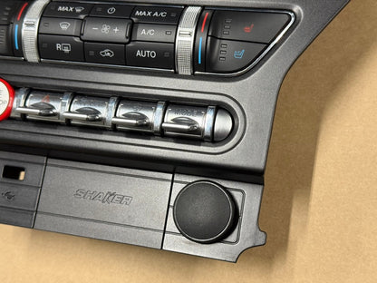 2015-2017 Ford Mustang GT Face Plate Premium Radio 8 inch Trim Piece