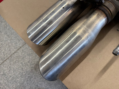 2018-2023 Ford Mustang GT Active Exhaust Quad Tip Mufflers