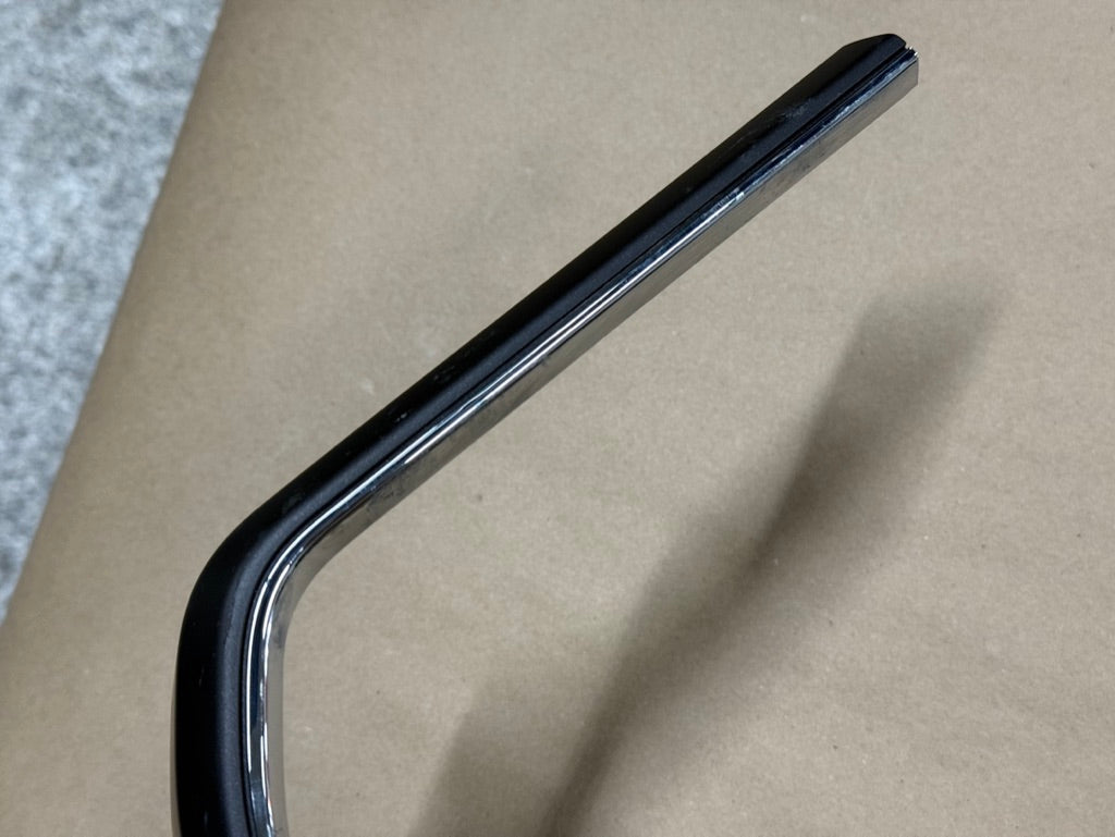 2023-2025 Ford F-250 Center Dash Radio Trim Surround Charcoal Metallic/Chrome