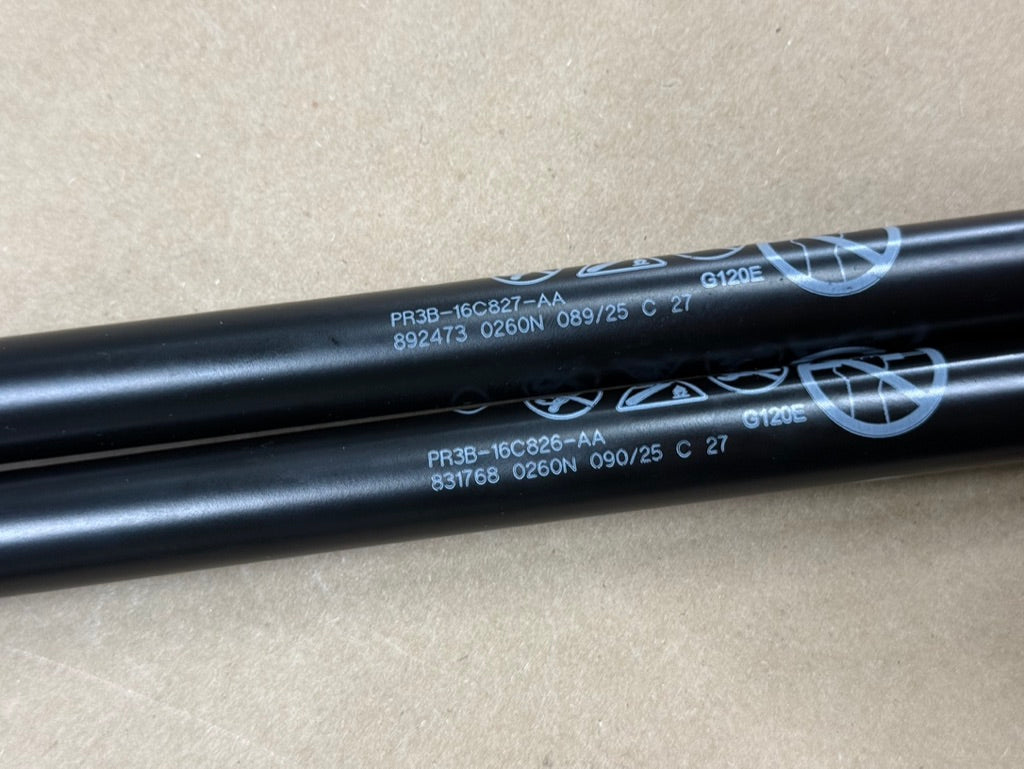 2024-2026 Ford Mustang GT Coyote 5.0 Hood Shocks Pair