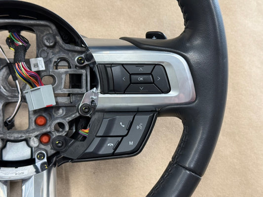 2018-2023 Ford Mustang Leather Steering Wheel Automatic Paddle Shifters