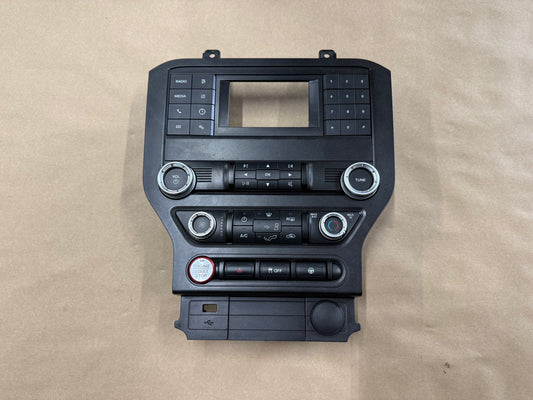 2018-2023 Ford Mustang GT Face Plate Radio Trim Piece