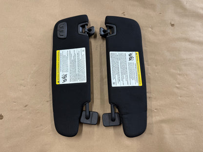 2024-2026 Ford Mustang Coupe Sun Visors Pair "Homelink"