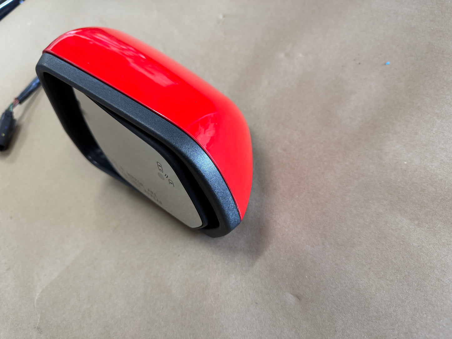 2015-2020 Ford Mustang GT RH Passenger Side Mirror "Race Red"