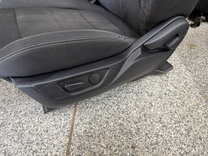 2018-2023 Ford Mustang GT Black Cloth Seats Coupe Front Rear Power Seats