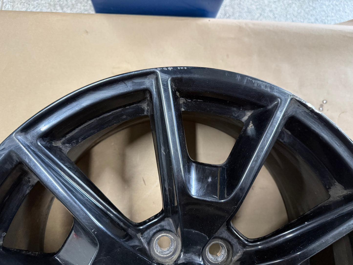 2015-2017 Ford Mustang GT Black Wheel Rim 19x8.5"