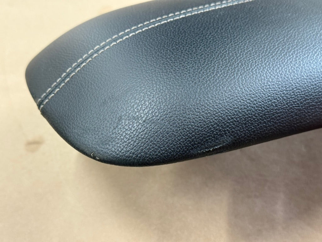 2015-2023 Ford Mustang Center Top Console Lid Armrest Creme Stitching