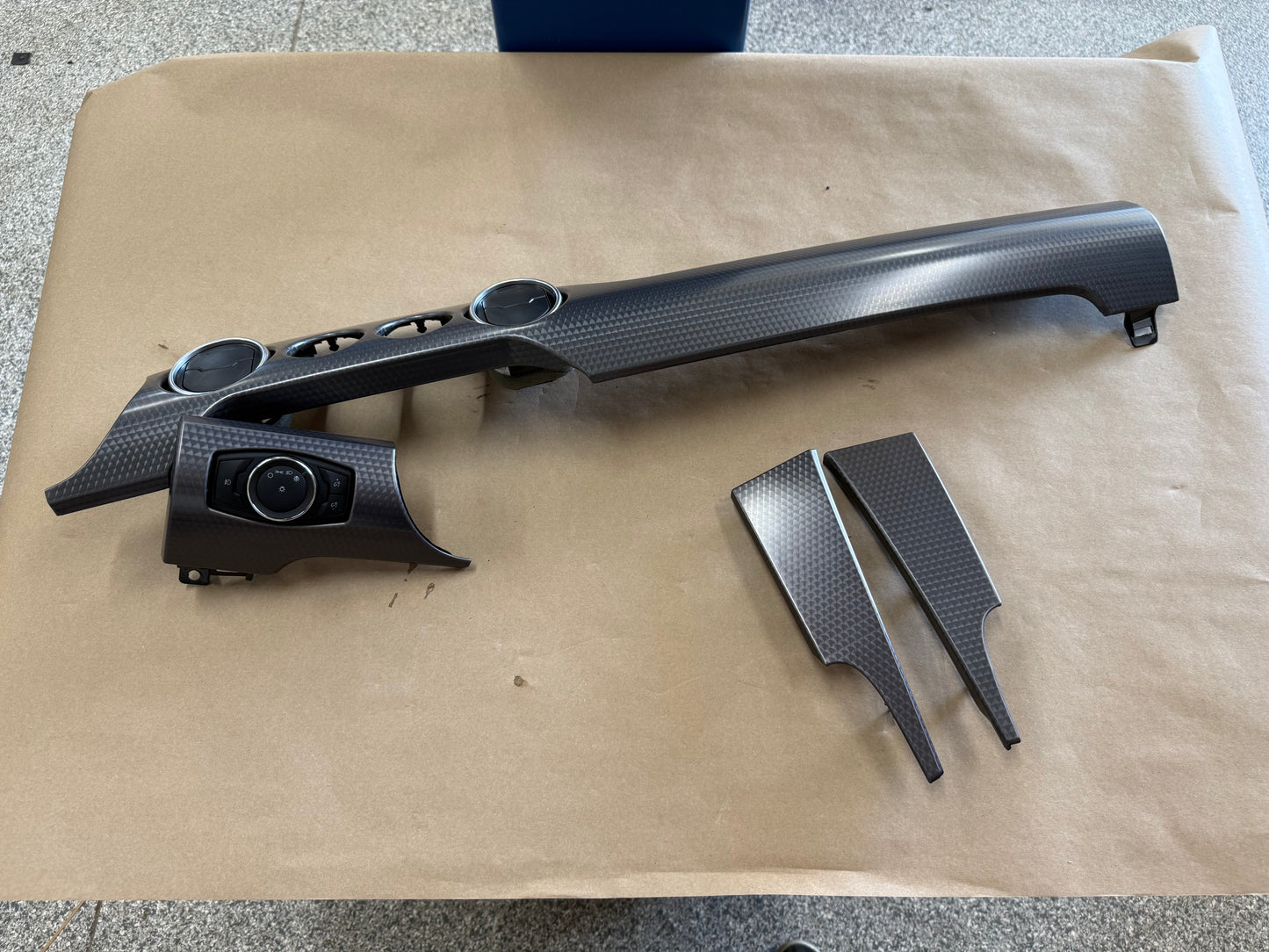 2015-2023 Ford Mustang GT 5.0 PP1 Aluminum Interior Dash Trim Kit 4-Piece