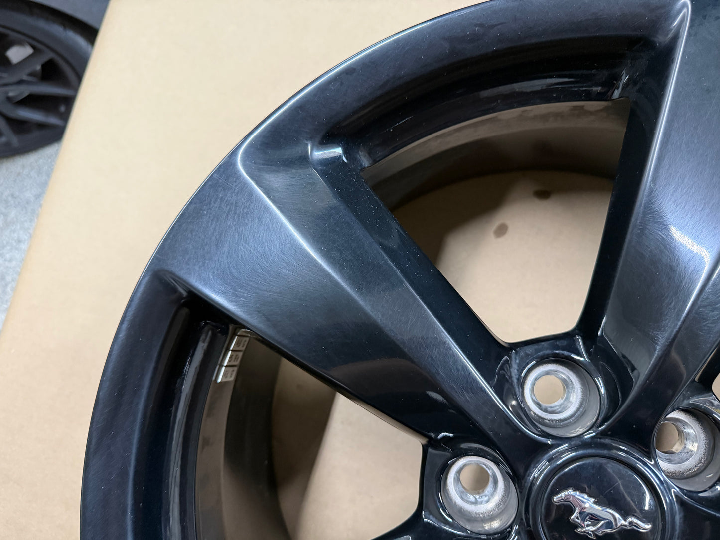 2015-2023 Ford Mustang GT Black Wheel Rim 19x8.5"