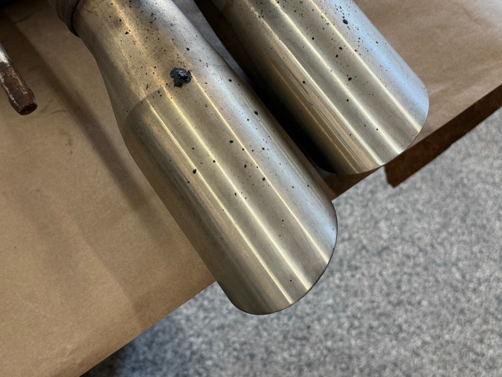 2018-2023 Ford Mustang GT Active Exhaust Quad Tip Mufflers