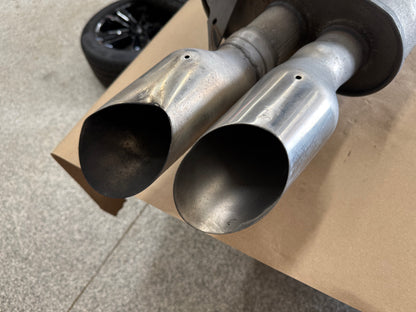 2024-2026 Ford Mustang GT Active Exhaust Quad Tip Mufflers