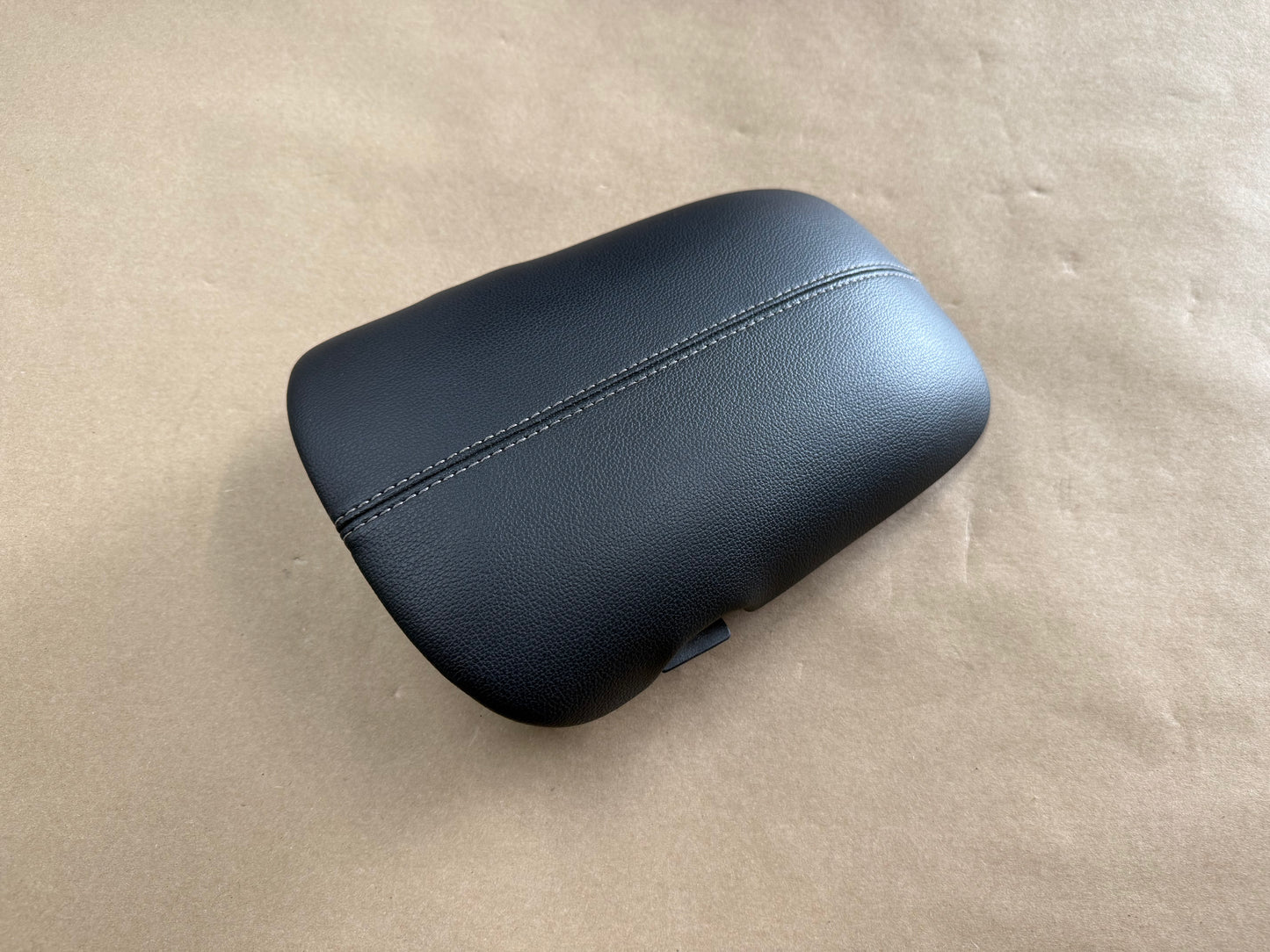 2015-2023 Ford Mustang Center Top Console Lid Armrest Grey Stitch