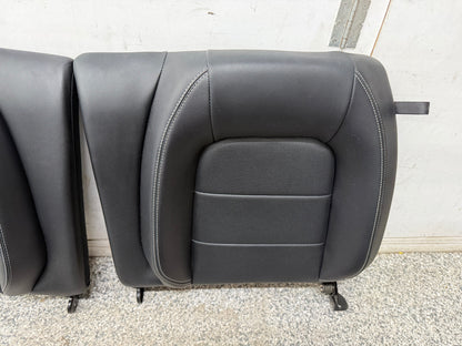 2015-2017 Ford Mustang GT Premium Leather Front Rear Seats Black Heated/Cooled