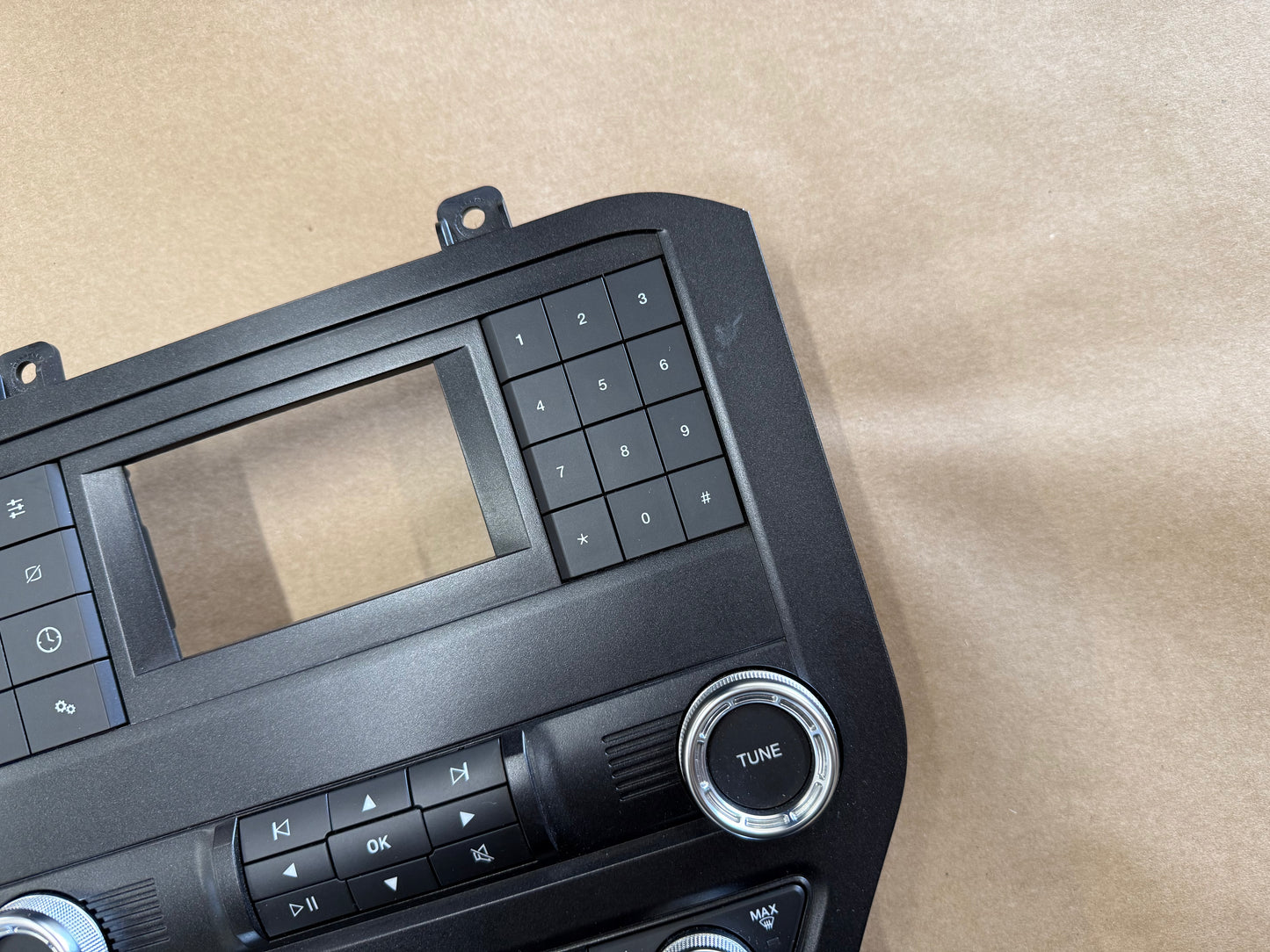 2018-2023 Ford Mustang GT Face Plate Radio Trim Piece