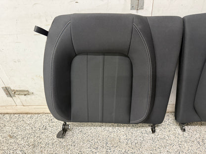 2018-2023 Ford Mustang GT Black Cloth Seats Coupe Front Rear Power Seats