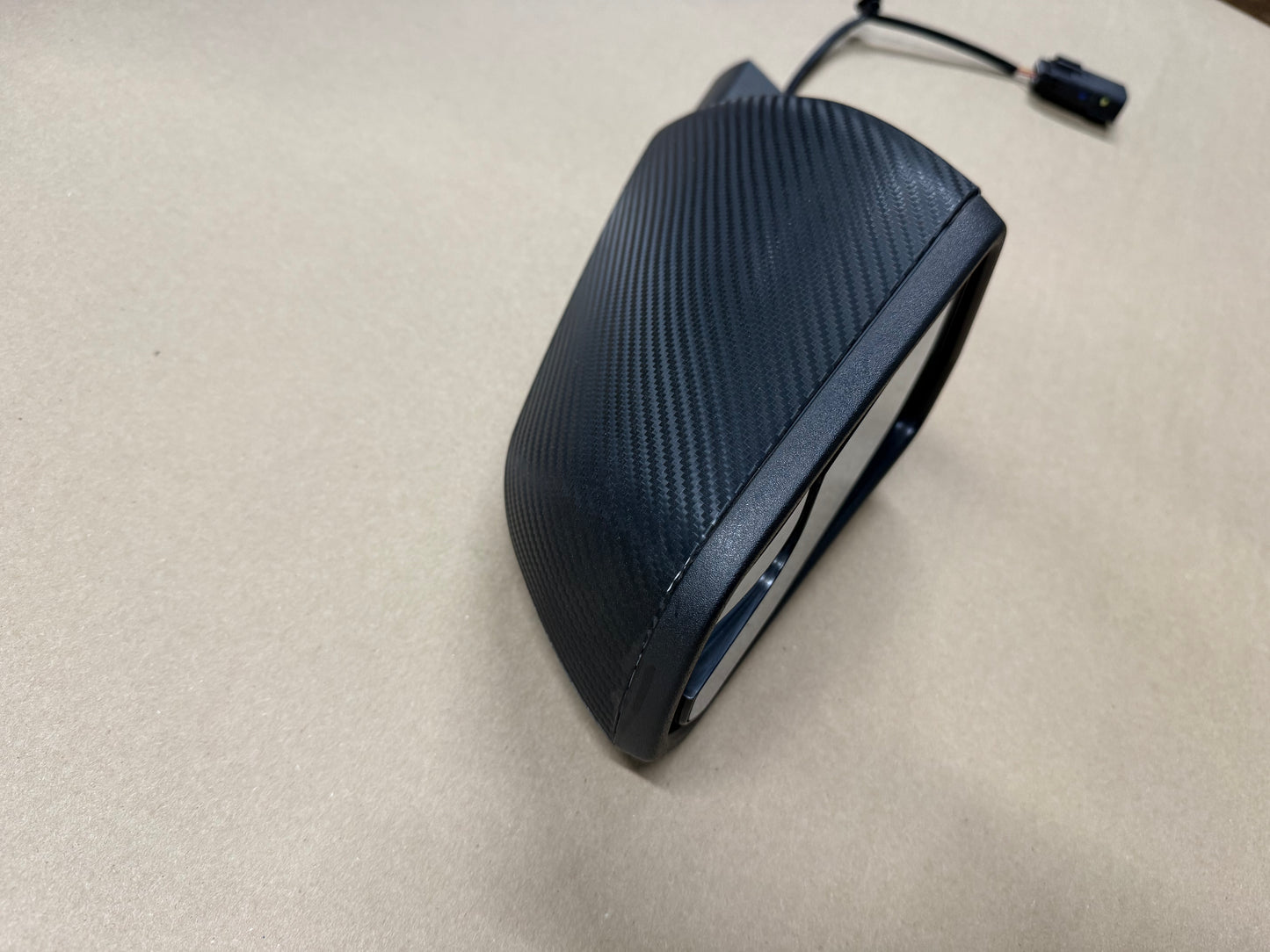 2015-2023 Ford Mustang GT LH Driver Side Mirror "Carbon Wrap"