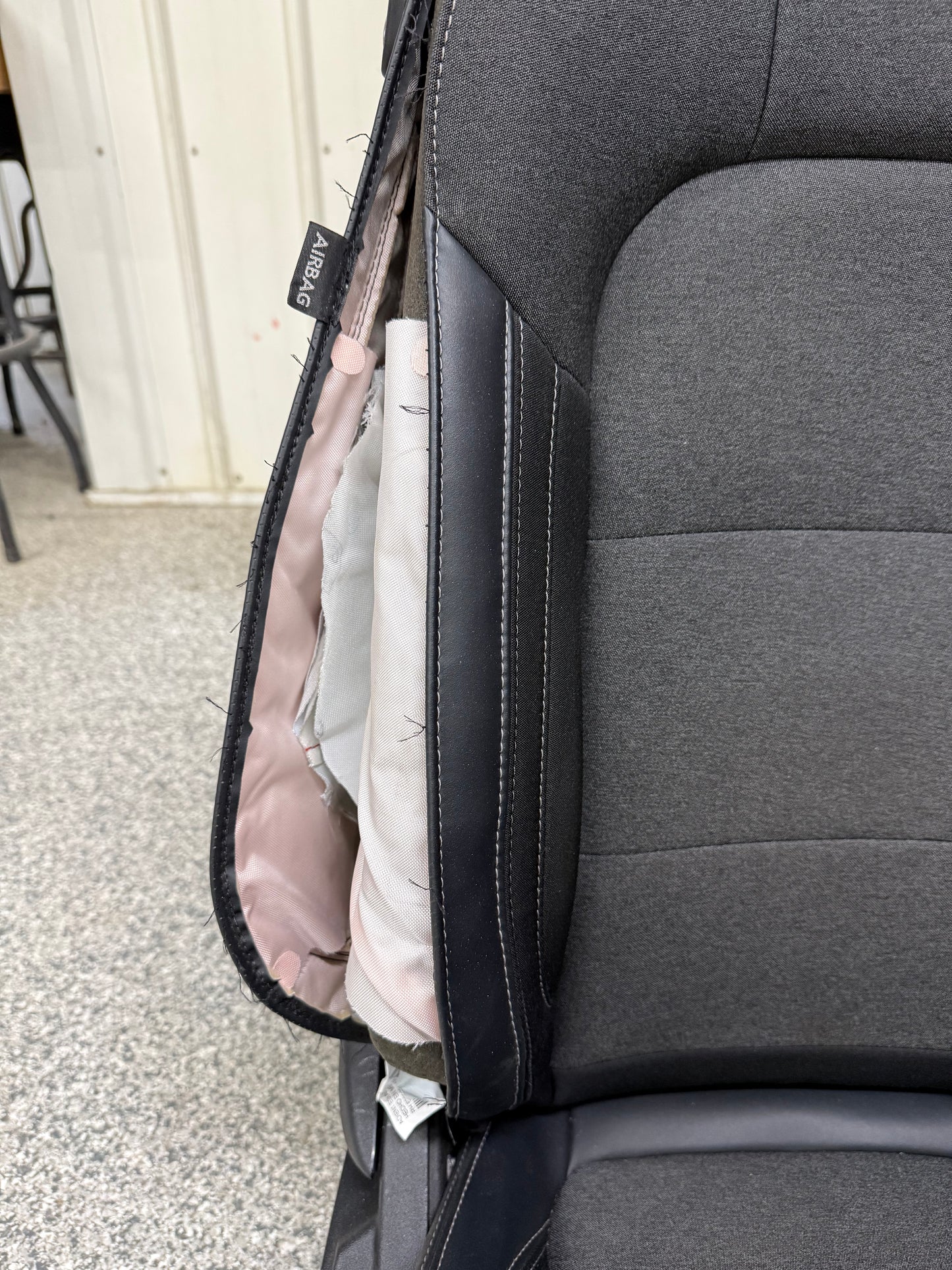 2024-2026 Ford Mustang GT Black Cloth Leather Seats Coupe